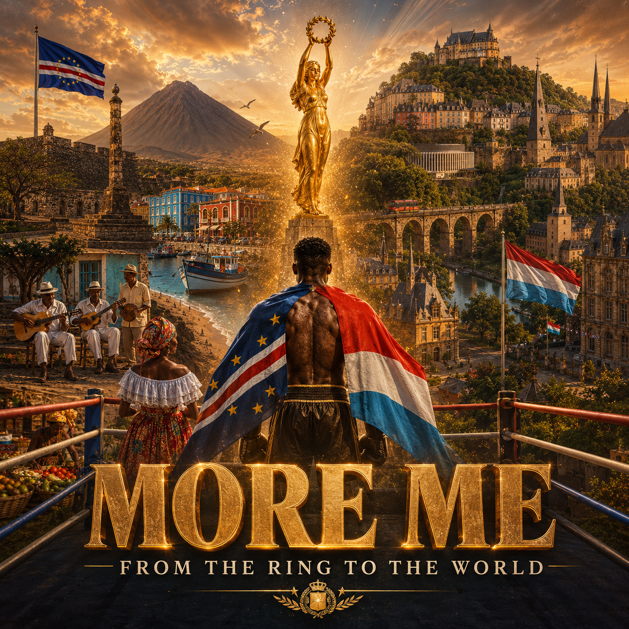 MORE ME — From the Ring to the World, anthem artwork